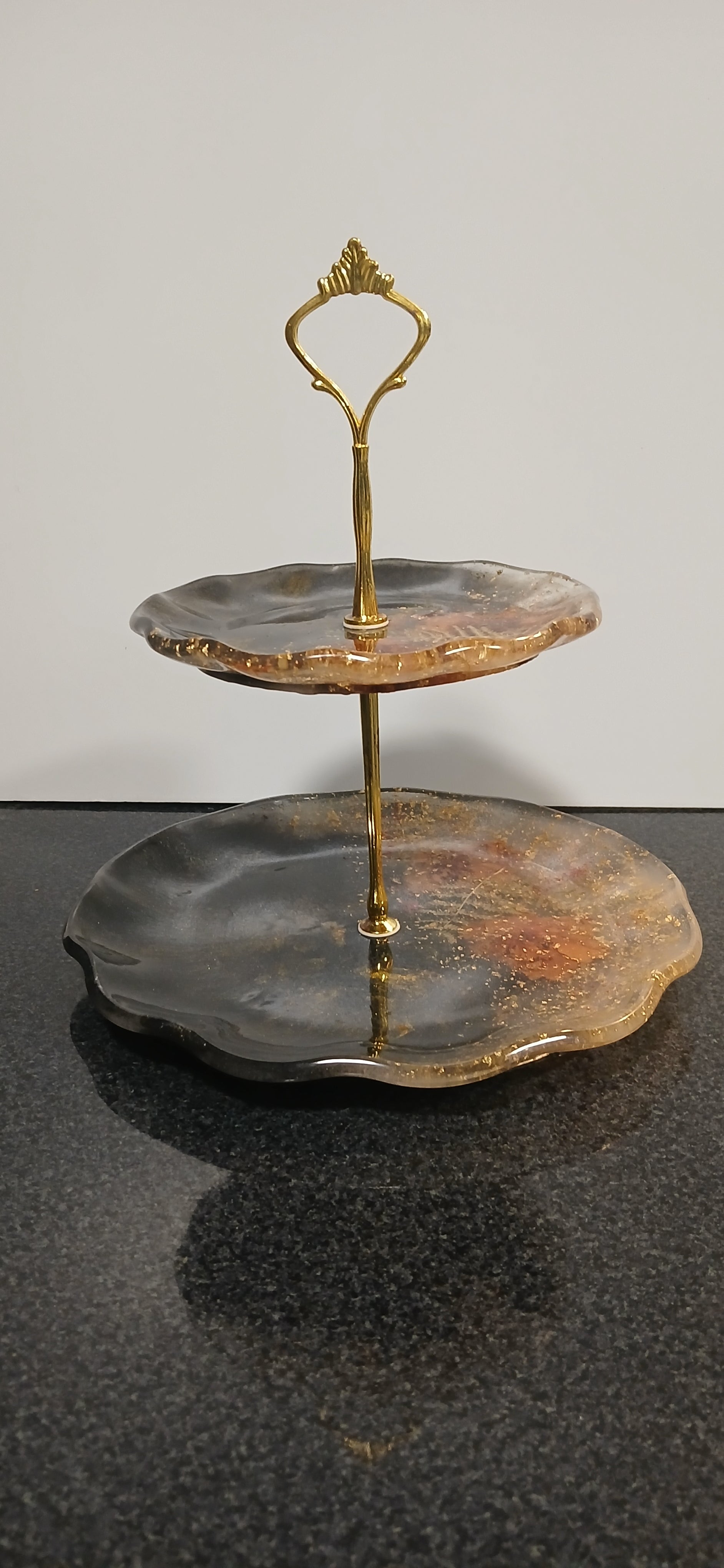 Fruteira Artesanal em Resina Epóxi