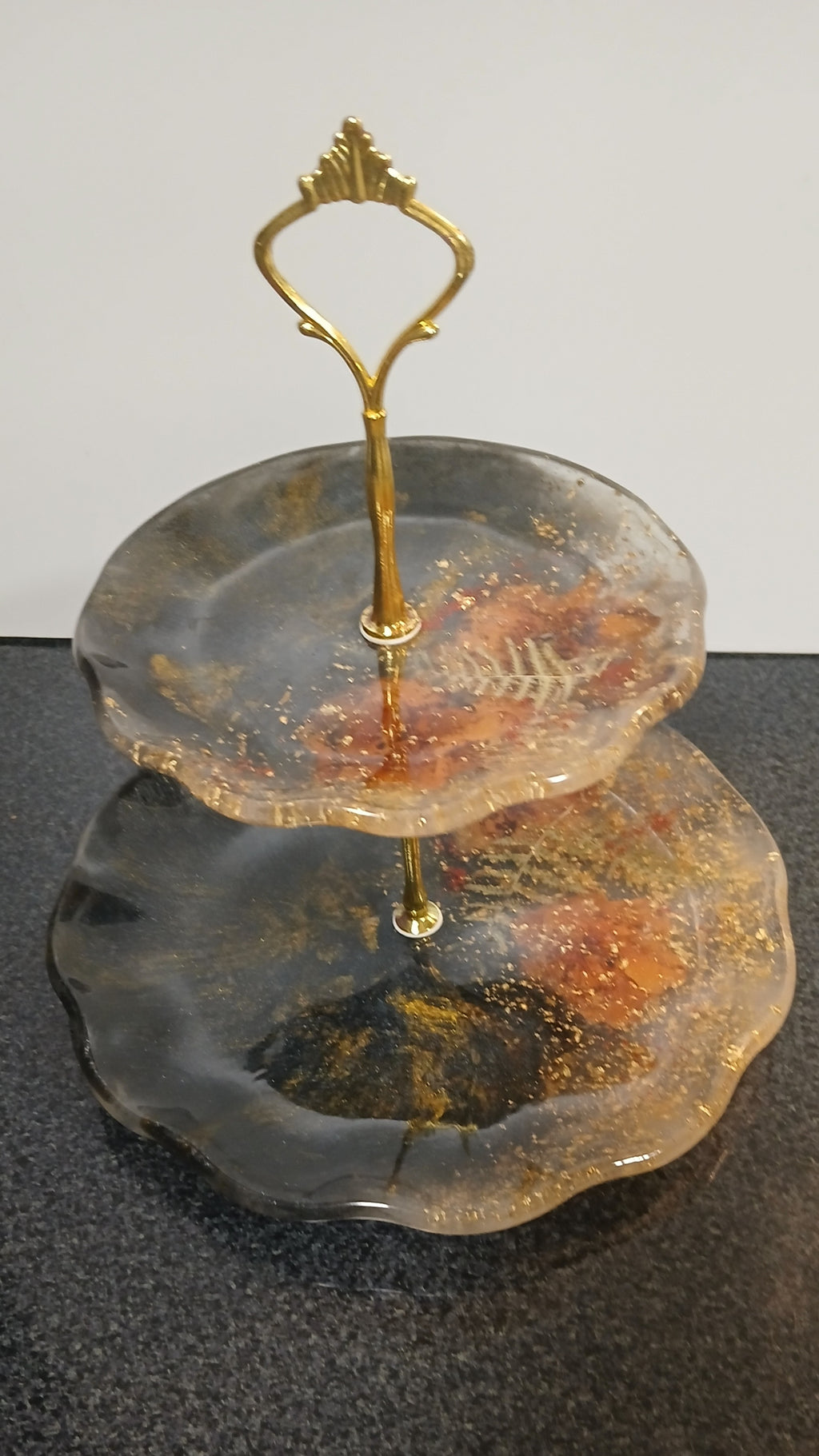 Fruteira Artesanal em Resina Epóxi