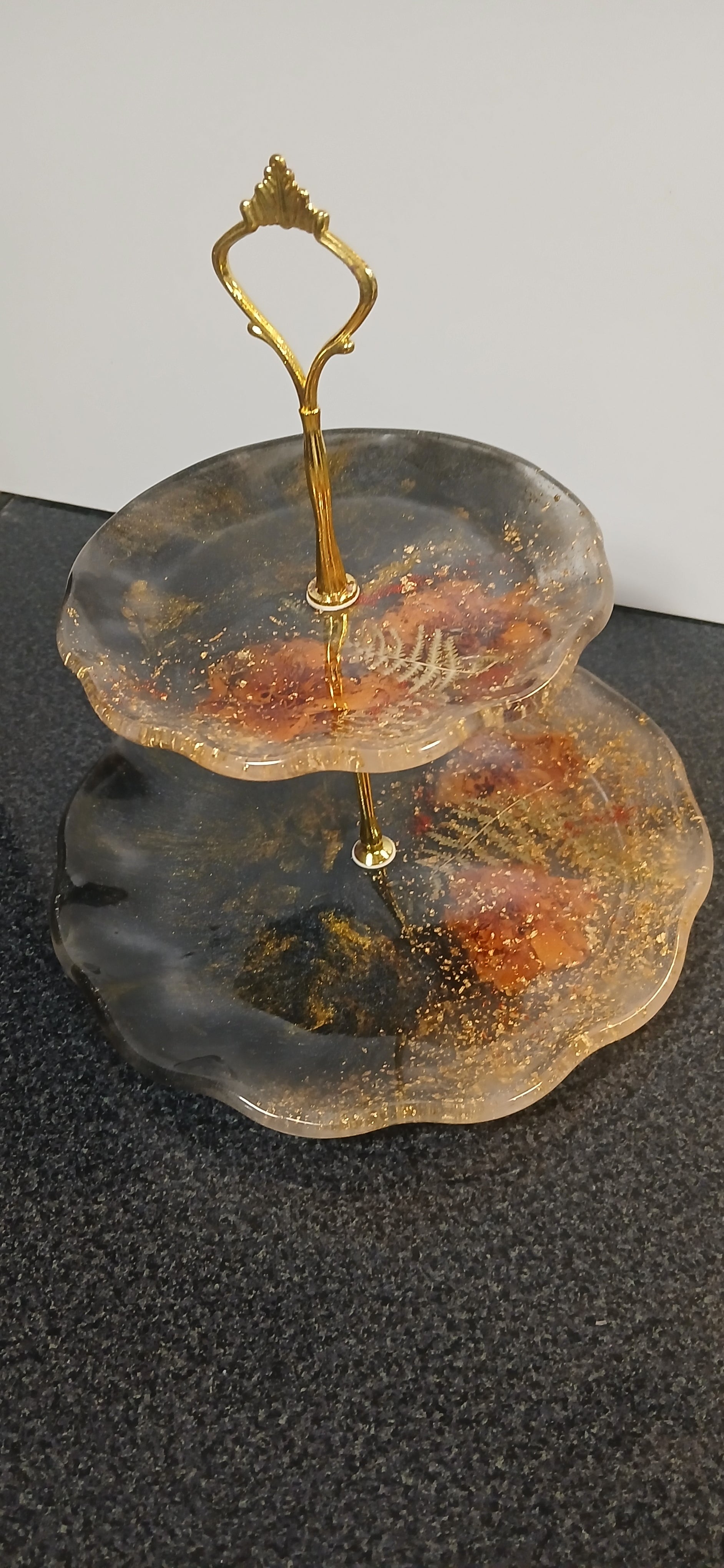 Fruteira Artesanal em Resina Epóxi