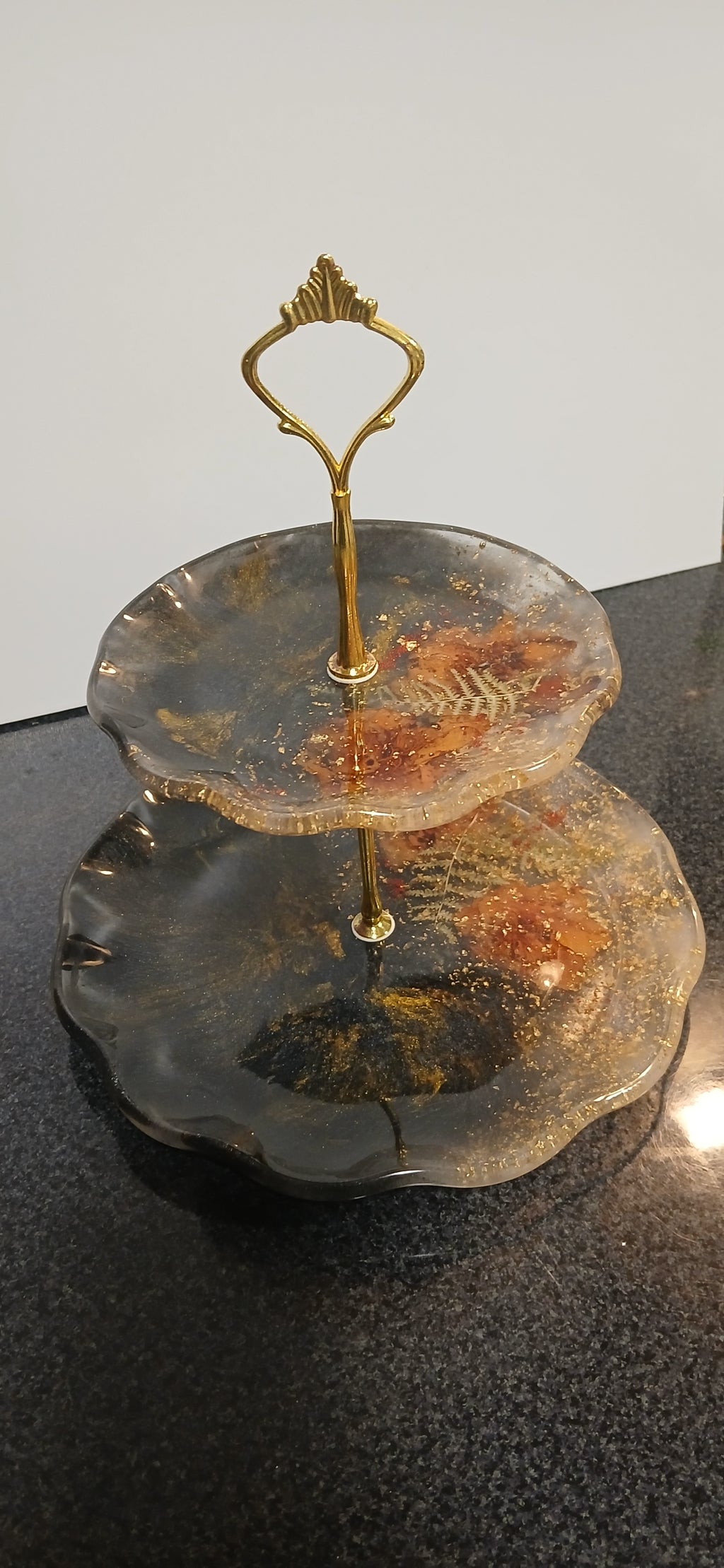 Fruteira Artesanal em Resina Epóxi