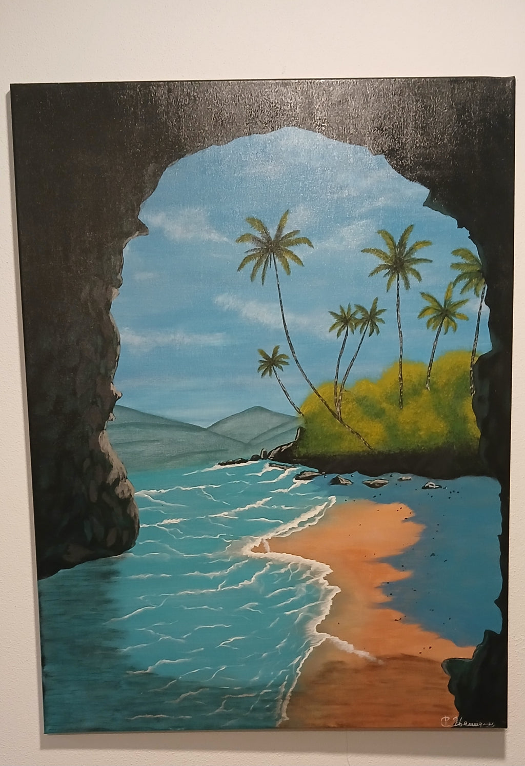 Quadro autoral - (Paraiso)