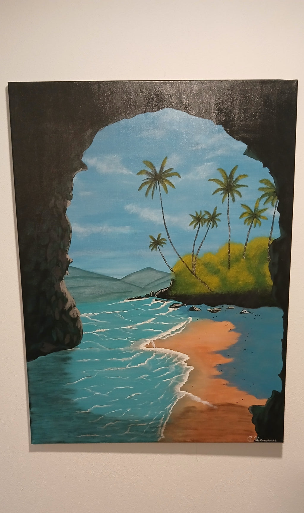 Quadro autoral - (Paraiso)