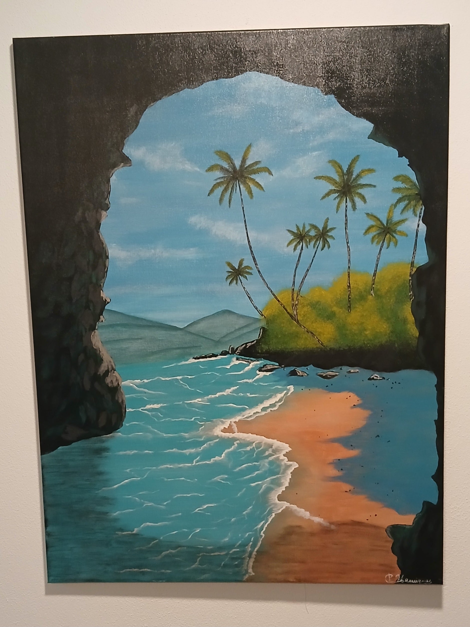 Quadro autoral - (Paraiso)